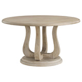 Trofello Whitewash Round Dining Room Set