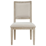Trofello Whitewash Round Dining Room Set