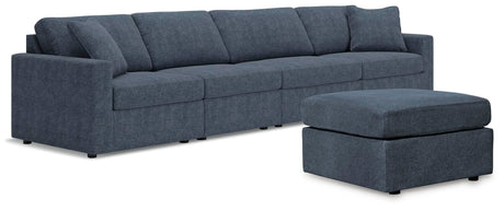 Modmax Ink 4-Piece Sectional with Ottoman — product image 2