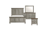 Renton Gray Panel Bedroom Set