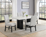 Parkside Light Gray Rectangular Dining Room Set