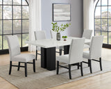 Parkside Light Gray Rectangular Dining Room Set