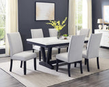 Vance Dove Gray Rectangular Dining Room Set