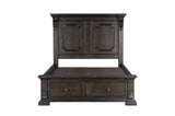 Cornwall Espresso Storage Platform Bedroom Set