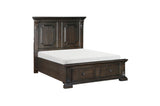 Cornwall Espresso Storage Platform Bedroom Set