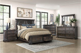 Cornwall Espresso Storage Platform Bedroom Set