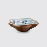 Gina Walnut Coffee Table