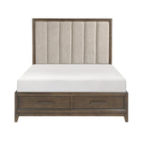 Shoro Upholstered Storage Platform Queen Bed