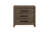 Cambridge Brown Upholstered Storage Platform Bedroom Set