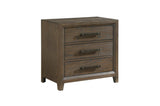 Cambridge Brown Upholstered Storage Platform Bedroom Set