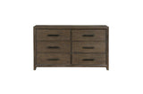 Cambridge Brown Upholstered Storage Platform Bedroom Set