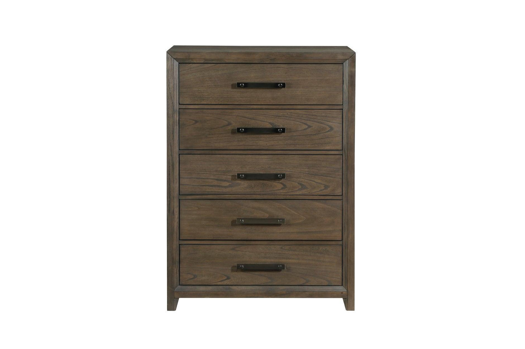 Cambridge Brown Upholstered Storage Platform Bedroom Set