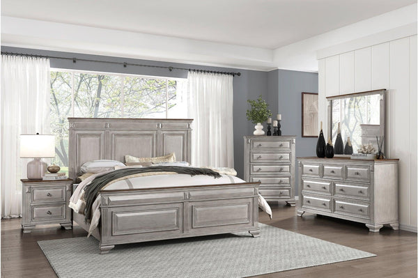 Marquette Gray Panel Bedroom Set