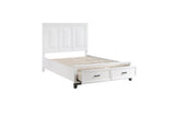 Garretson White Storage Platform Bedroom Set
