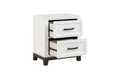 Garretson White Storage Platform Bedroom Set