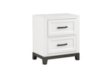 Garretson White Storage Platform Bedroom Set