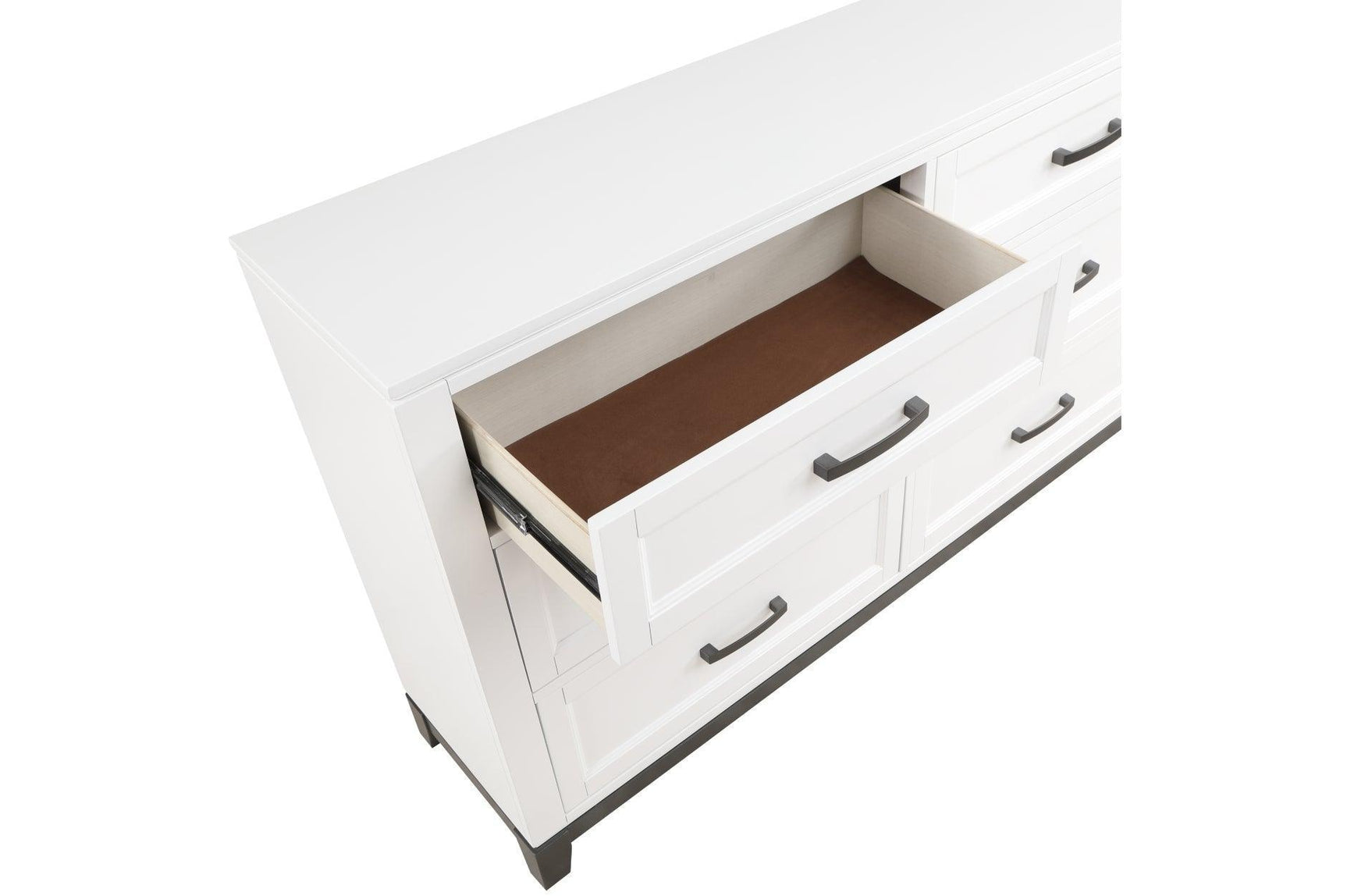 Garretson White Storage Platform Bedroom Set