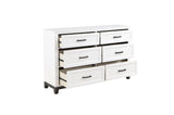 Garretson White Storage Platform Bedroom Set