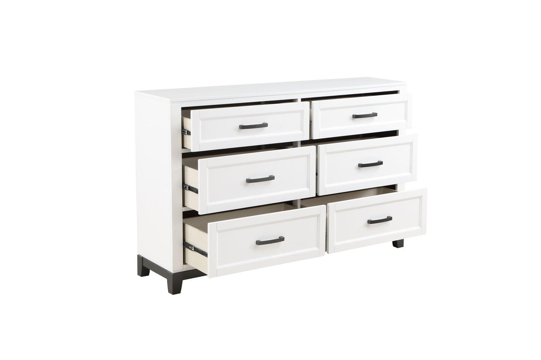 Garretson White Storage Platform Bedroom Set