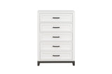 Garretson White Storage Platform Bedroom Set
