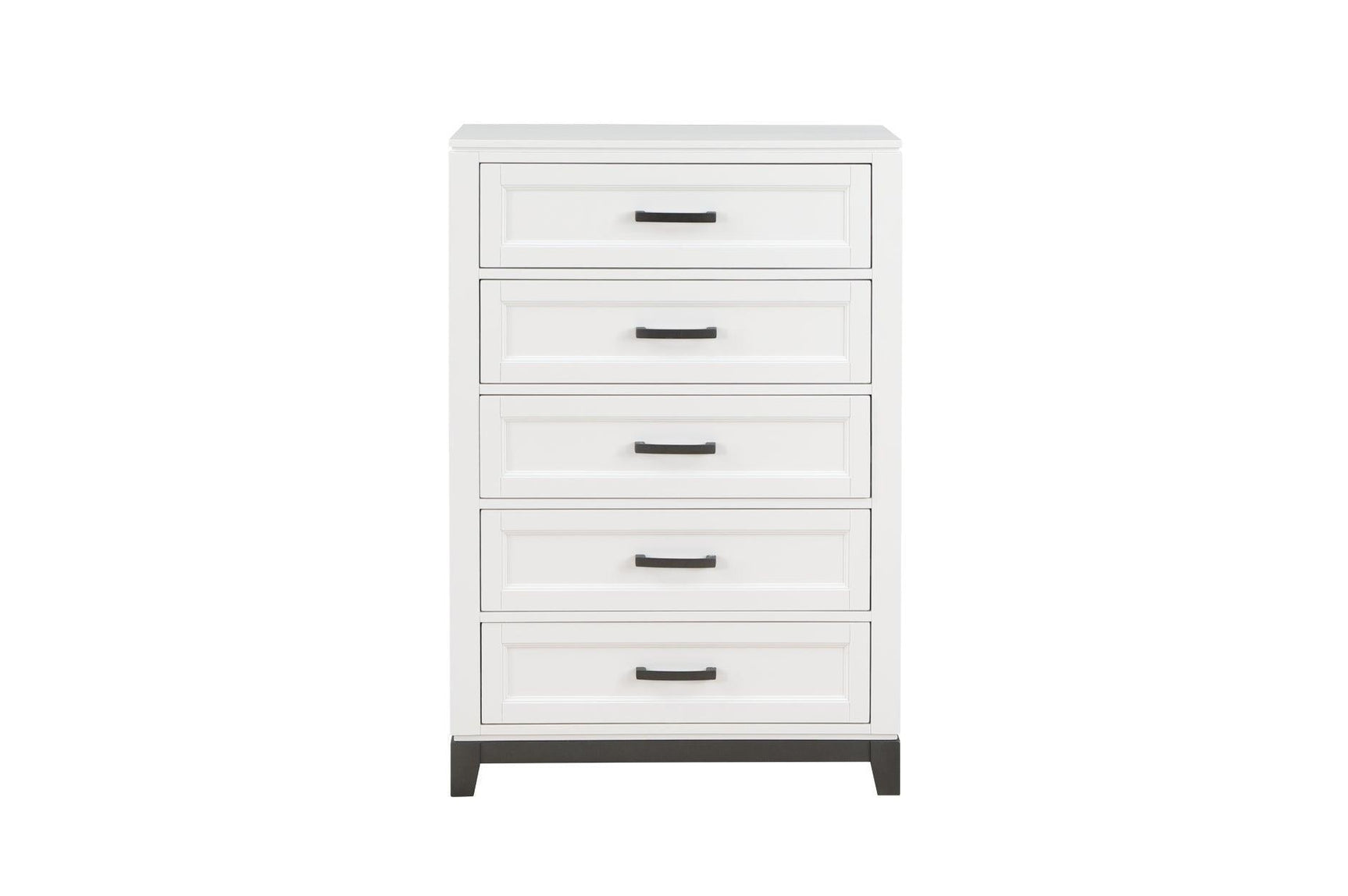 Garretson White Storage Platform Bedroom Set