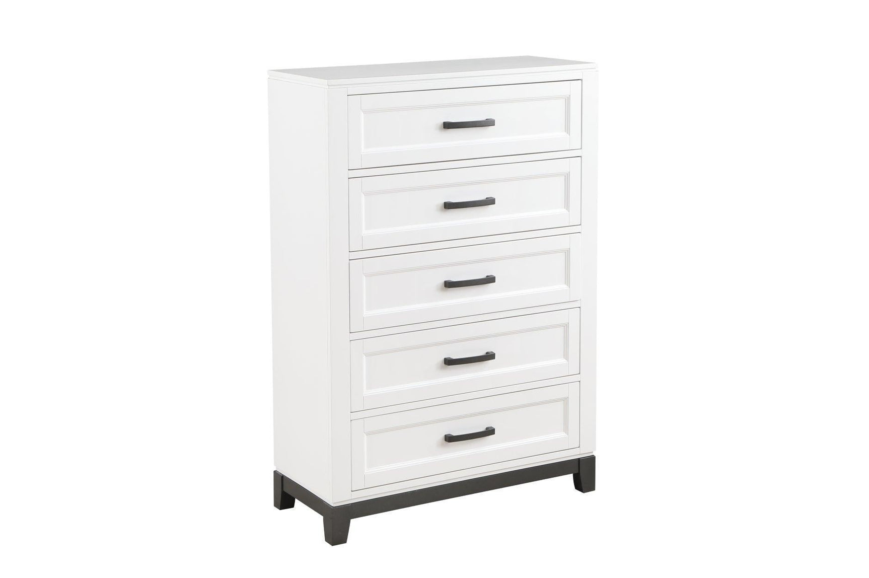 Garretson White Storage Platform Bedroom Set