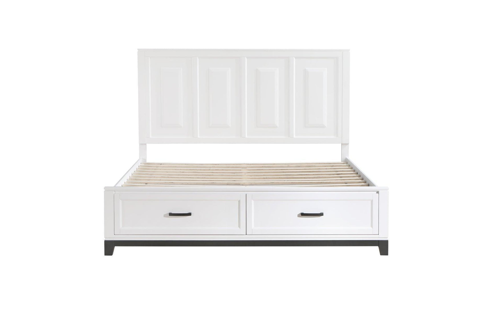 Garretson White Storage Platform Bedroom Set