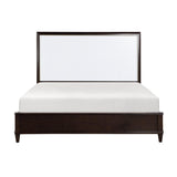 Sam White Cherry Panel King Bed