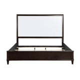 Sam White Cherry Panel King Bed