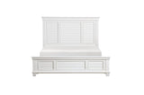 Mackinac White Modern Traditional Transitional Solid Wood Bedroom Set - Ella Furniture