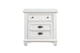 Mackinac White Modern Traditional Transitional Solid Wood Bedroom Set - Ella Furniture