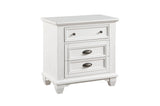 Mackinac White Modern Traditional Transitional Solid Wood Bedroom Set - Ella Furniture