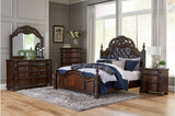 Rico Upholstered Tufted Panel Bedroom Set