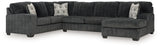 Hollyview Shadow 3-Piece Sectional with Chaise