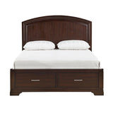 Heinz Cherry Storage Platform Queen Bed