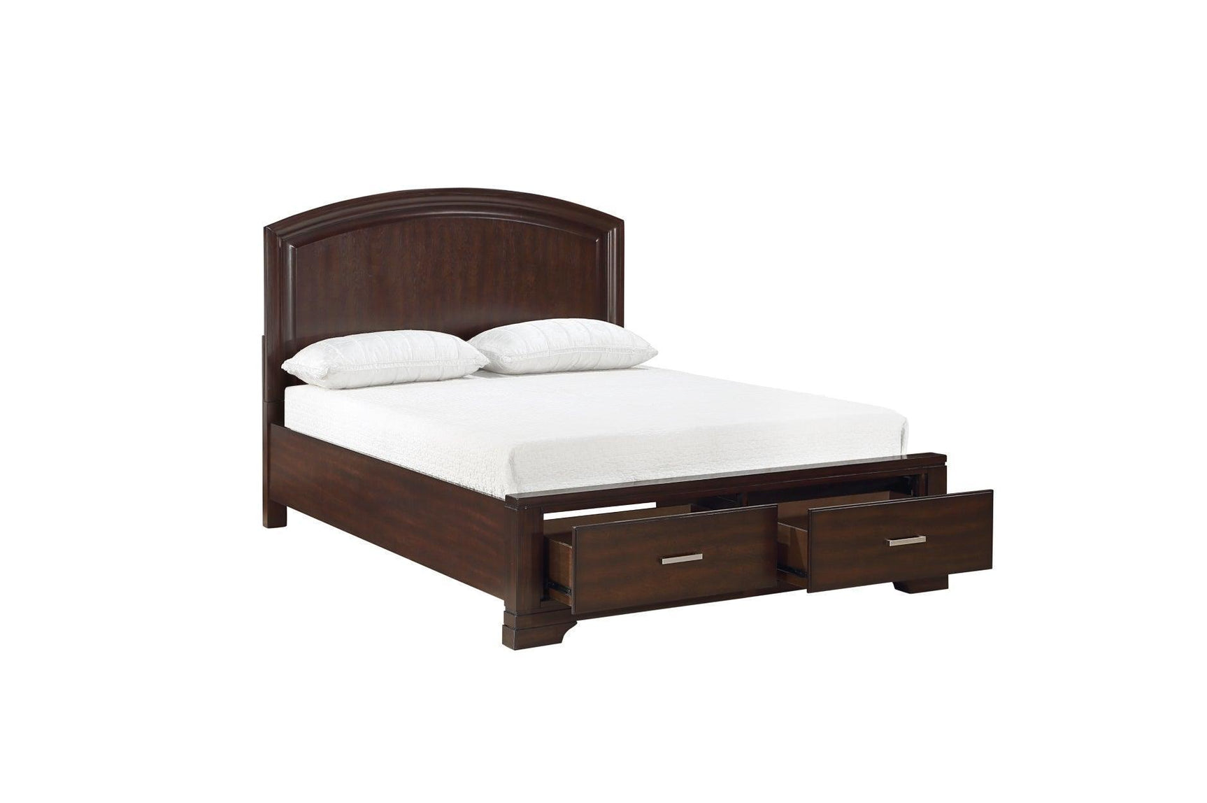 Hudson Cherry Storage Platform Bedroom Set