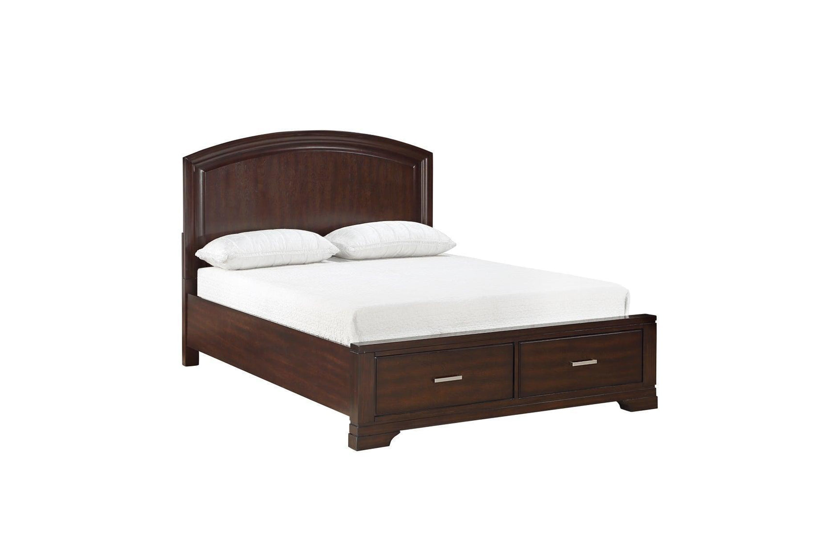 Hudson Cherry Storage Platform Bedroom Set
