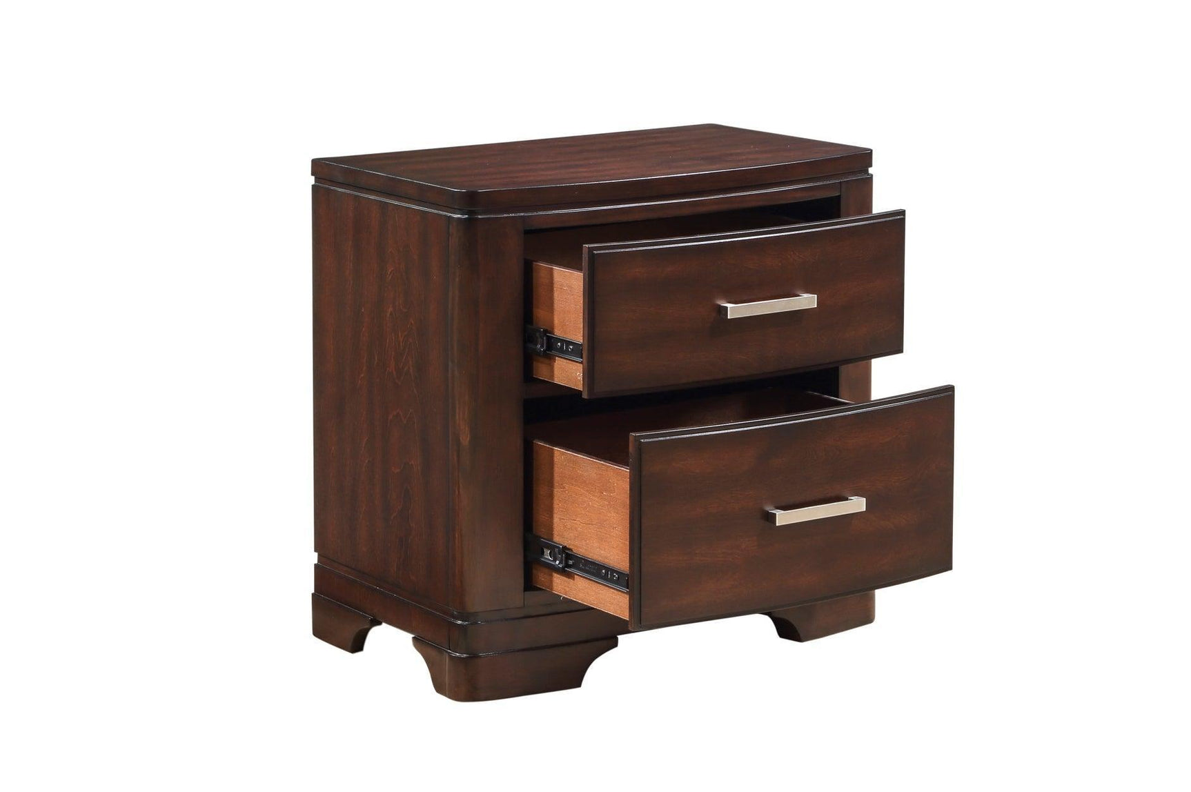 Hudson Cherry Storage Platform Bedroom Set