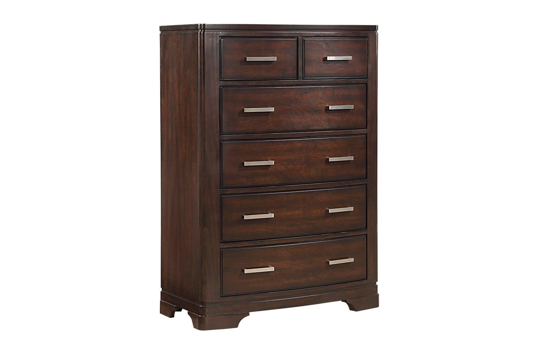 Hudson Cherry Storage Platform Bedroom Set
