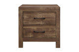 Corbin Rustic Brown Panel Bedroom Set