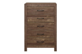 Corbin Rustic Brown Panel Bedroom Set