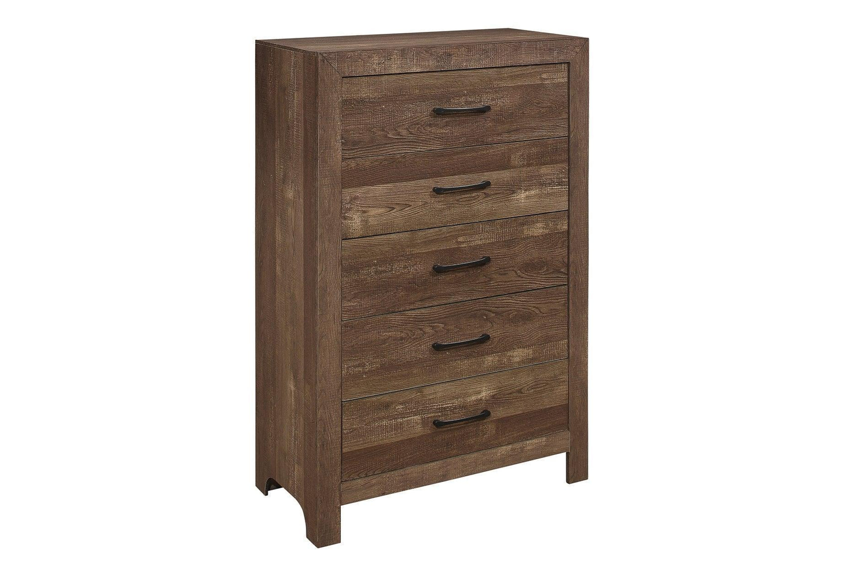 Corbin Rustic Brown Panel Bedroom Set