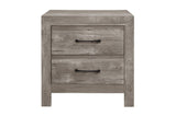 Corbin Rustic Gray Panel Bedroom Set