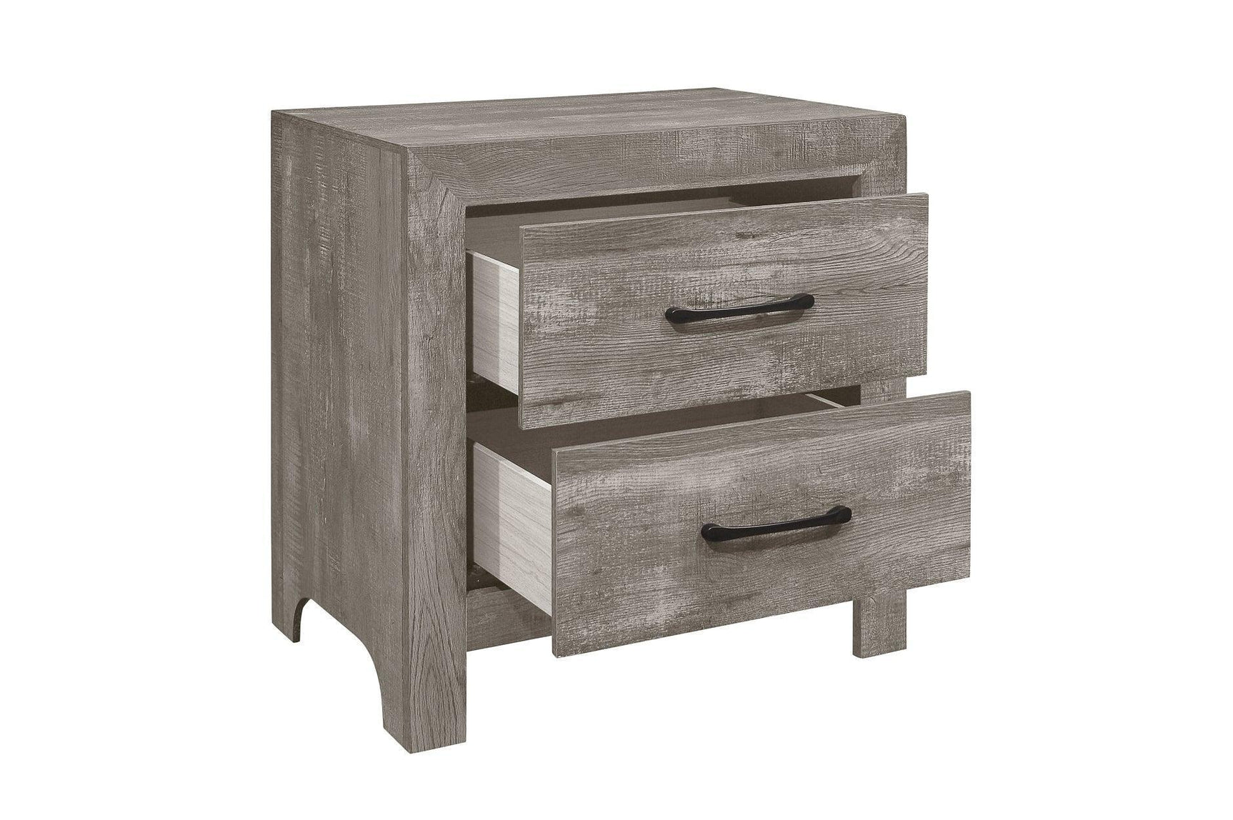 Corbin Rustic Gray Panel Bedroom Set