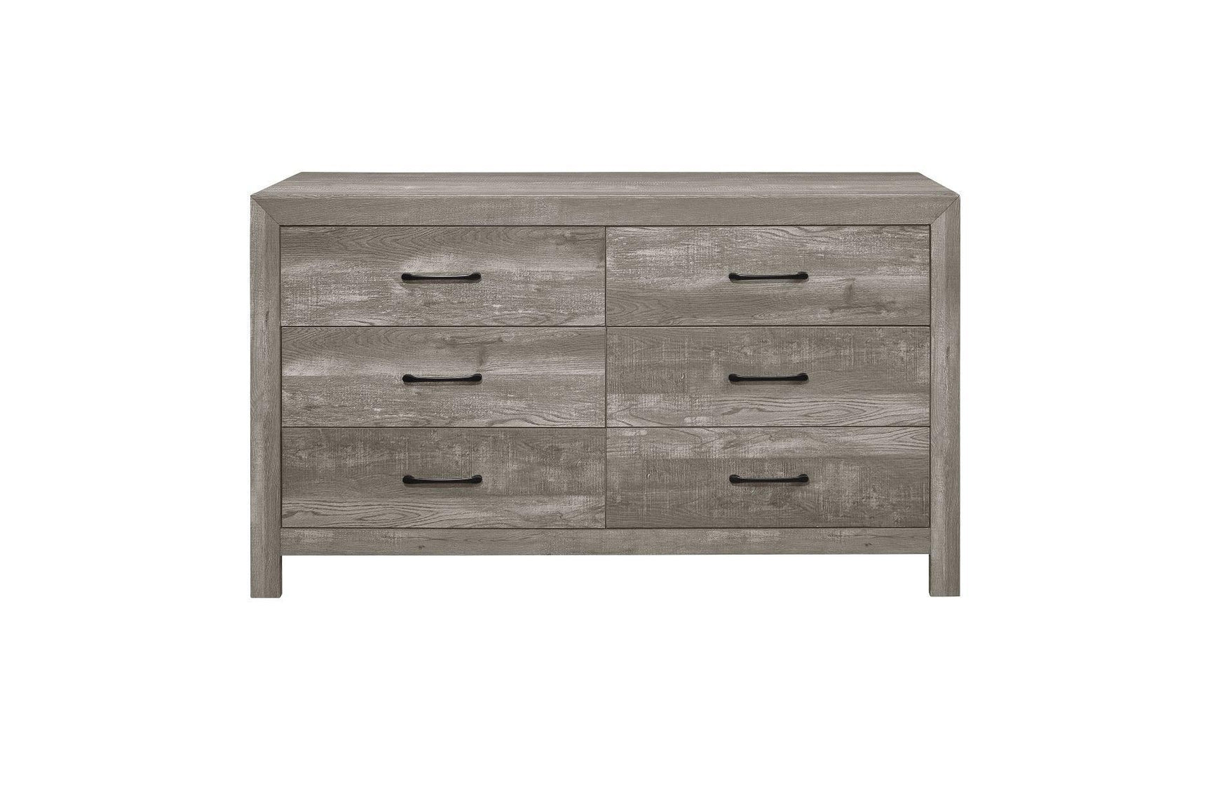 Corbin Rustic Gray Panel Bedroom Set