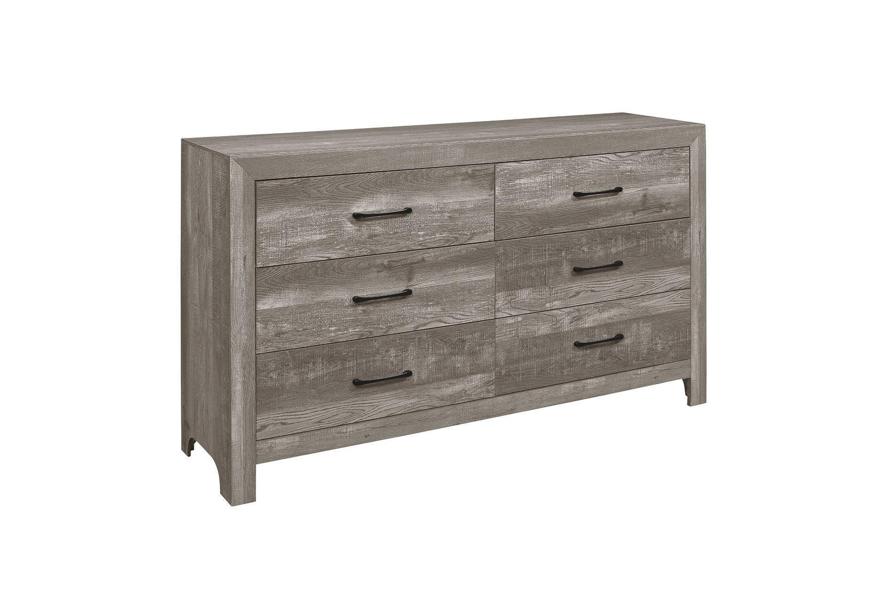 Corbin Rustic Gray Panel Bedroom Set
