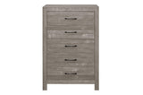 Corbin Rustic Gray Panel Bedroom Set