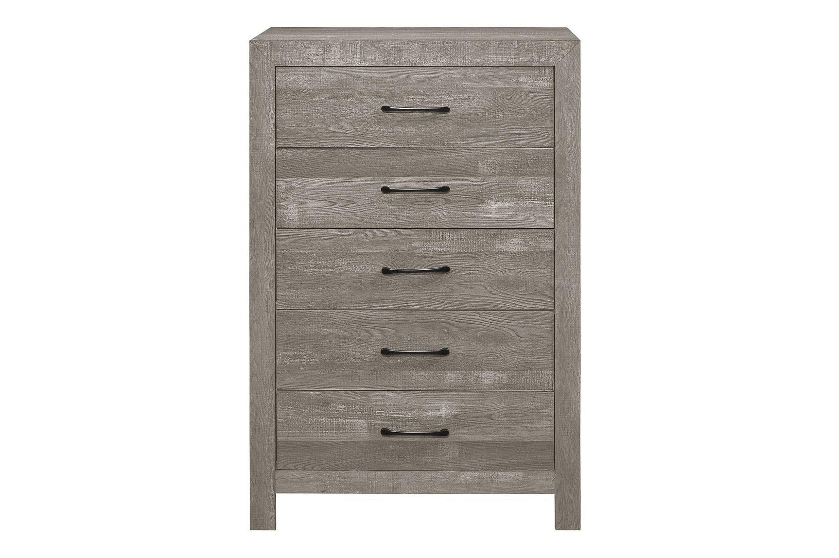 Corbin Rustic Gray Panel Bedroom Set