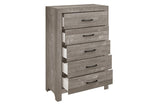 Corbin Rustic Gray Panel Bedroom Set