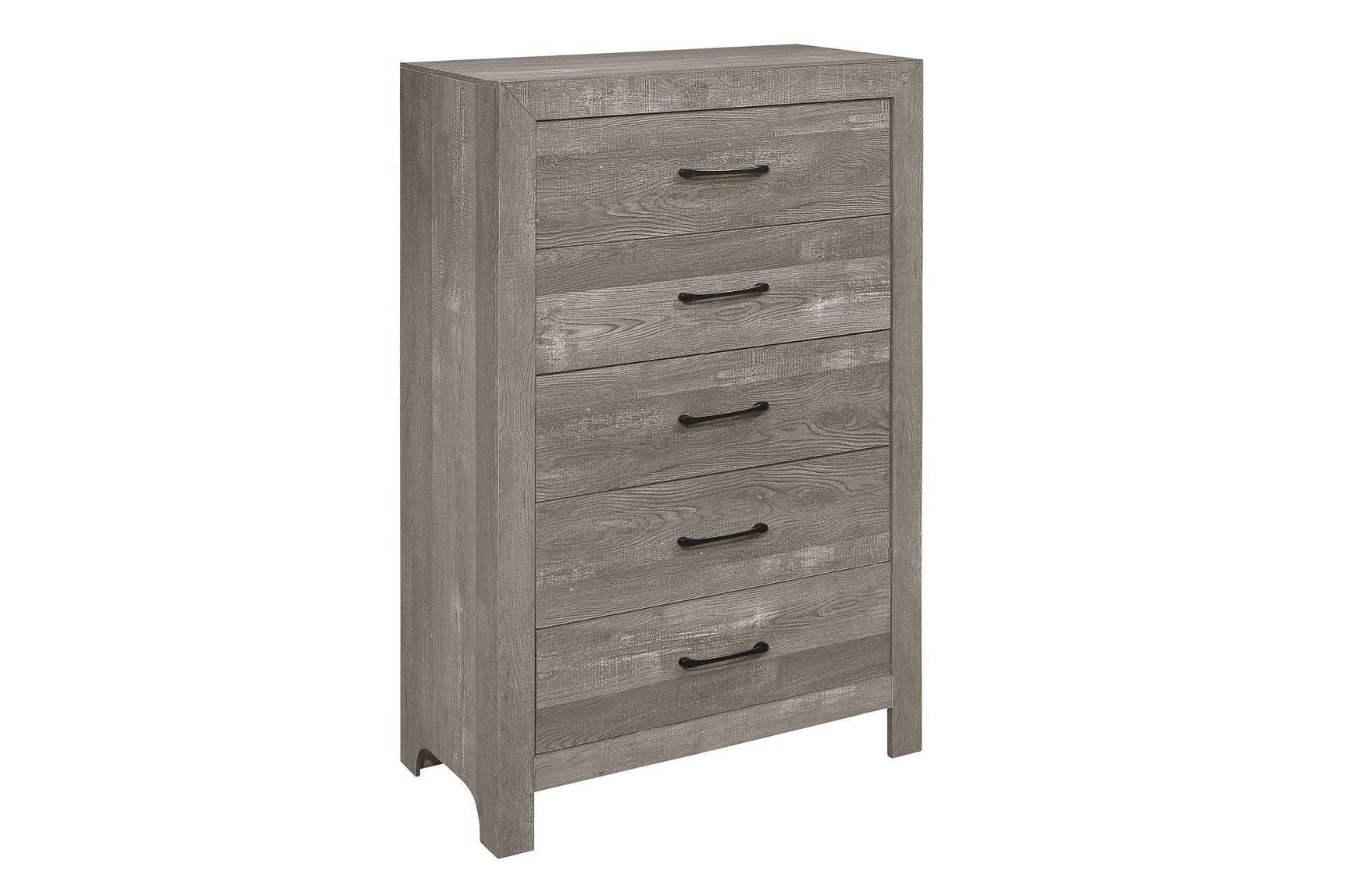 Corbin Rustic Gray Panel Bedroom Set